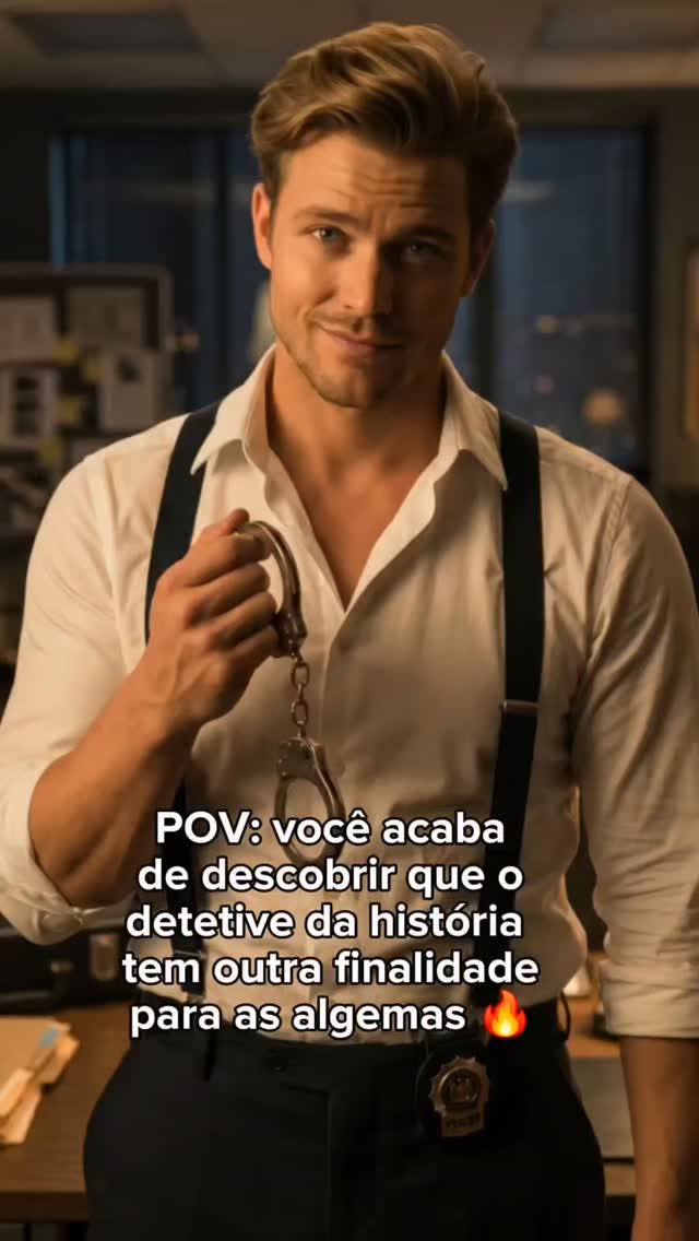 Ele não usa algemas só para prender criminosos...😏😏
.
.