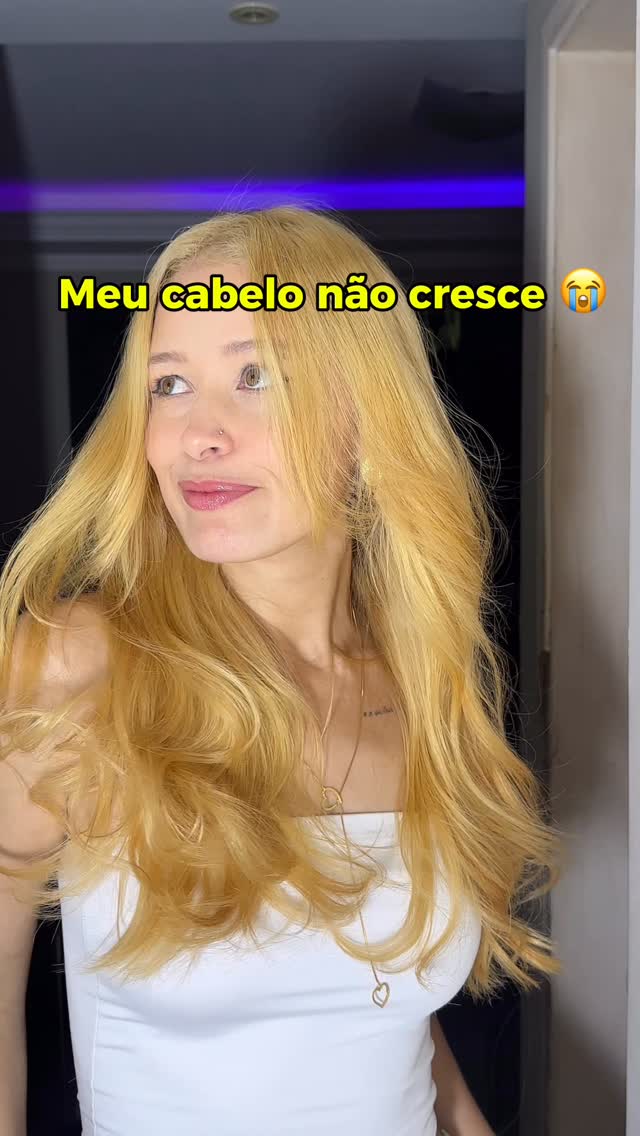 É isso faz loiro e loiro de tinta ce vai ver 
Kakakakaka

#cabelo #cabelosaudavel #cabelos #loira #loiras