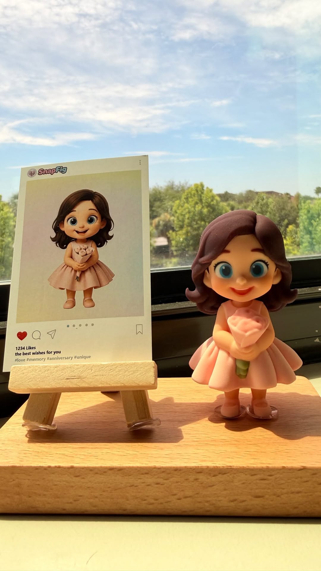 A special memory… 💖
turned into something I can keep forever. 

Seeing a favorite photo transformed into a custom figure was such a sweet surprise. Every little detail was captured beautifully.

A memory I’ll treasure forever. 

#snapfig #customfigure #personalizedgift #memorykeeper