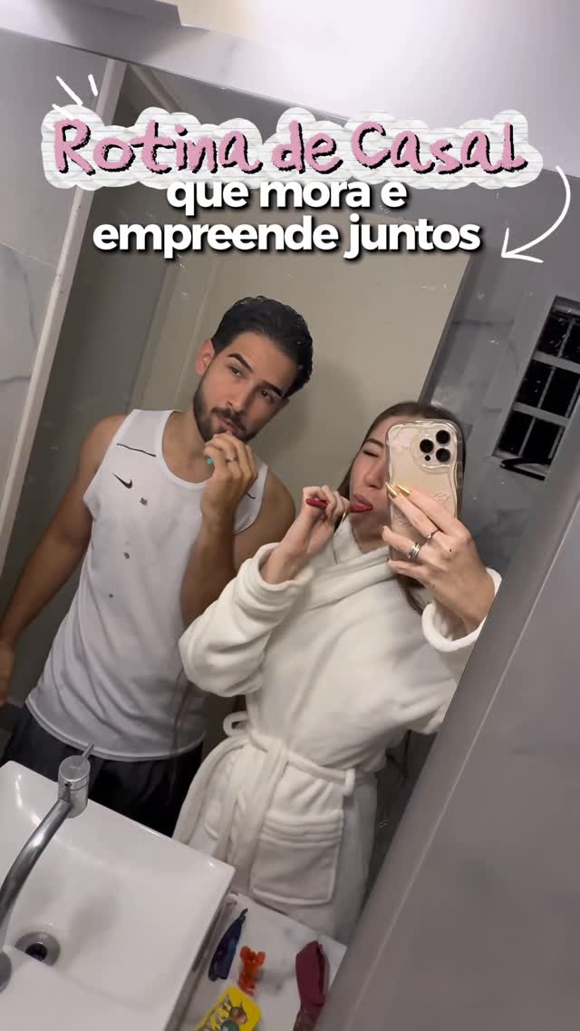 “mini” vlog da nossa rotina matinal como parceiros da vida e dos negócios 🩷 Amo compartilhar meus dias com você dengo!!! 

#dailyvlog #lifestyle #trendcasal♥️ #casal