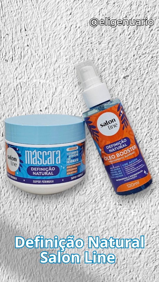 Encaracoladas!!!

A Máscara + Óleo Booster da Linha Definição Natural da @salonlinebrasil são um tratamento intensivo com hidratação profunda e definição natural com movimento. 

Ajudam a controlar o frizz, equilibrar o volume e alinhar os fios, deixando os cachos mais macios, saudáveis e definidos começando na hora do banho.
 
Lembrando que ambos os produtos tem parafina líquida na composição, portanto são proibidos para as técnicas No e Low Poo! 

#salonline #migssalonline #todecacho #definiçã