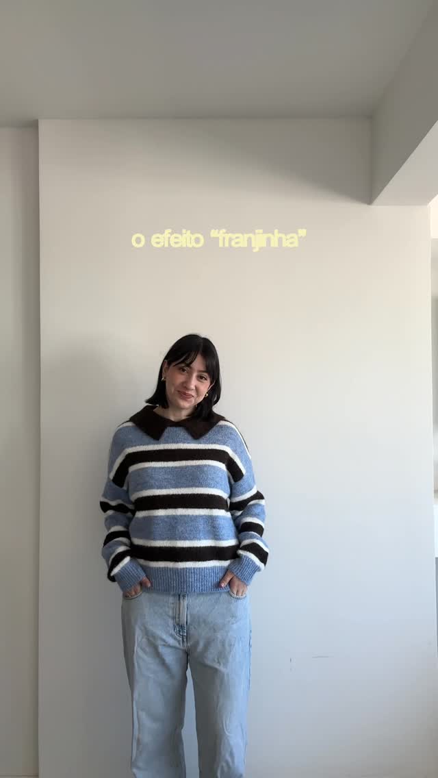 uma mistura de “ficou perfeita ” e “o que foi que eu fiz?” HAHAHAH 🤭
#franjinha #franja #cortedecabelo #cabelocurto #bangs