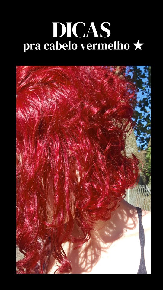 dicas pra cabelos vermelhos (ou coloridos no geral) durarem a cor mais tempo #cherryhair #cabelovermelho #itgirl #dicasdecabelo #cabelocolorido