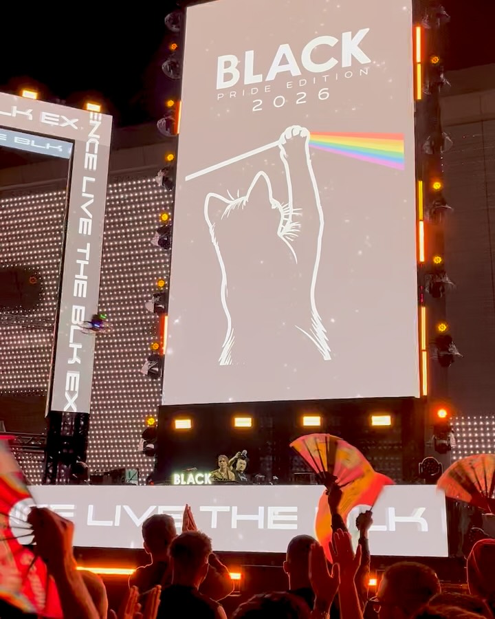 E assim vivemos uma @festablack.br histórica 🐈‍⬛🏳️‍🌈✨⁣
⁣
Aos meus fãs, amigos e admiradores do meu trabalho, sem palavras para vocês! Obrigada por tanto amor! Estamos juntos até o fim. 🖤

#FestaBlack #Pride2026 #VanMuller #happypridemonth