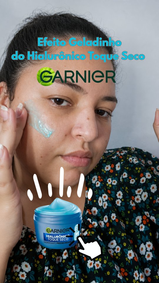 O efeito geladinho é verdade!

O Hialurônico Toque Seco da Garnier entrega diminuição na temperatura da pele de até -3°C. O efeito dura até 8h e ainda tem efeito preenchedor de linhas finas. 

Se você está procurando um hidratante que tem tudo isso e ainda não fica grudento na pele, venha para o Hialurônico Toque Seco da @garnierbrasil ❄️🩵

#HIDRATANTEGARNIER #LorealistarBR #HIALUGELADINHOSTAR