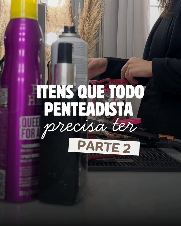 Atendendo pedidos, parte II no ar 🫶

Os itens que todo penteadista precisa ter, se quiser a parte 3 não esquece de comentar 👇