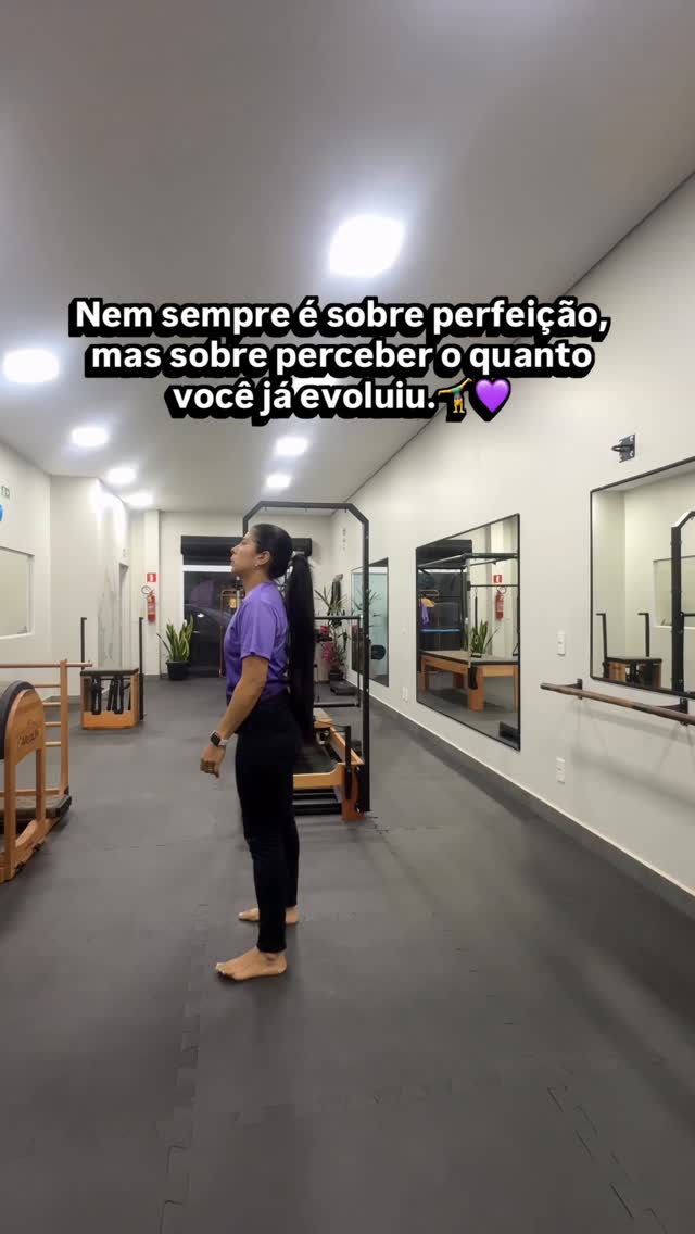 Às vezes, a evolução acontece quando temos coragem de nos curvar, confiar e nos levantar ainda mais fortes. ✨

Seu corpo é capaz de muito mais do que você imagina. 💜

#Pilates #ForçaEFlexibilidade #Evolução #MovimentoQueTransforma