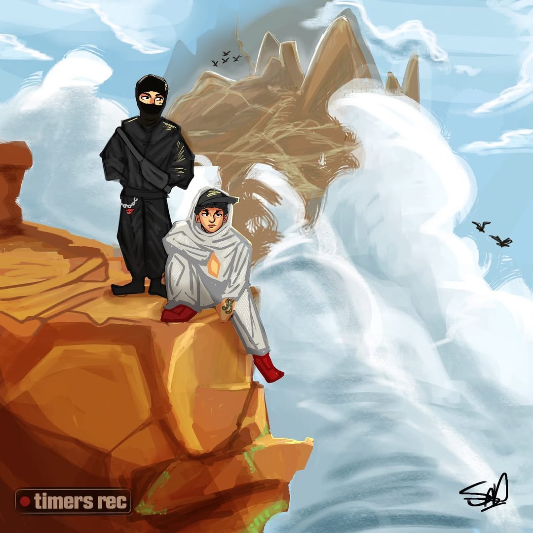 DOIS MLK E UM SONHO BESTA (EP) 

Eu e meu irmão @murilindasrhymes vamos soltar um EP sinistro dia 10/07. 
A ideia nasceu e foi executada no mesmo dia com instrumentais lendários dos nossos manos @prod_nativo , @dubbeatzz e @aluadodj ! Mixagem e masterização macabra de @marabaprod 

A magnifica arte da capa foi atenciosamente feita pelo nosso mano @satoru.sam !! E na humildade olha a sensação de fim de anime que o baguio passa... acompanhem nosso mano!

Há muito tempo cada um de nós em seu devido