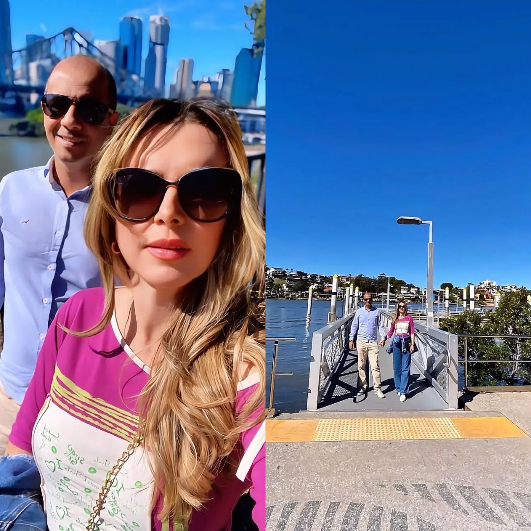 Algumas viagens marcam lugares. Outras marcam a alma. Que sorte a minha viver as duas coisas com você. Feliz dia dos namorados, @dioamarques 💖💙🙏🇦🇺