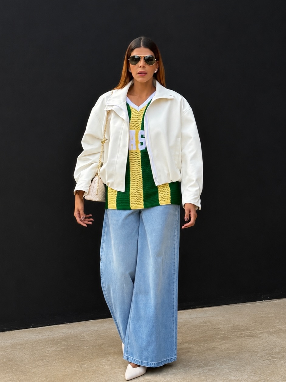 INSPO LOOK 🇧🇷 @zausboutique 
No clima do jogo de hoje 
💚💛💚💛