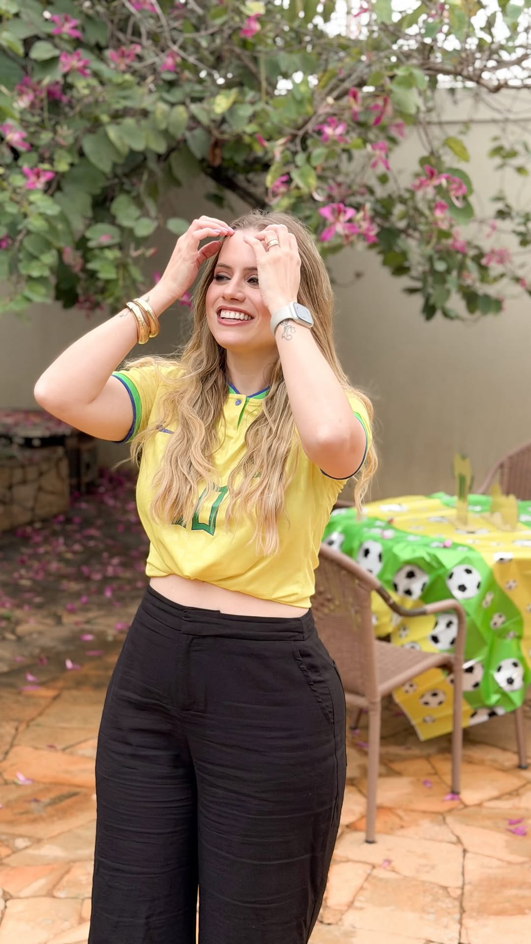 Muito torcedora ela 🤣🇧🇷🏆