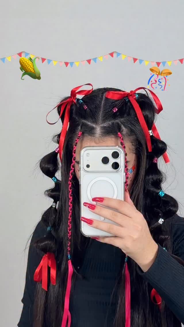 Ideia de penteado para festa junina🥰🥰
Comprei os acessórios no mercado livre

ID elásticos 500 unidades- 7XZLK1-0CE9
Anéis de cabelo- 7XZLK1-5YG4
Fita de cetim- 7XZLK1-V2NB

#festajunina #penteados #viralreels