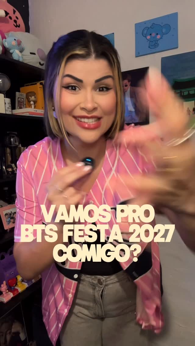 🚨 VAMOS PRO BTS FESTA 2027 COMIGO? 🚨

A Caravana da AG TURISMO pro BTS FESTA 2027 está aberta (e com pouquíssimas vagas!!!) e eu to muito feliz de poder dizer QUE ESTAREI JUNTO COM VOCÊS REALIZANDO ESSE SONHO! 😍

Além de viver a experiência do BTS FESTA e da Coréia do Sul, talvez consigamos até participar do encore da Arirang Tour (rumores fortes de que será no Festa do ano que vem 🥹)! IMAGINA SÓ??

Corre pra garantir a sua vaga e bora viver esse sonho! 

JA TO CONTANDO OS SEGUNDOS!
.
#bts #