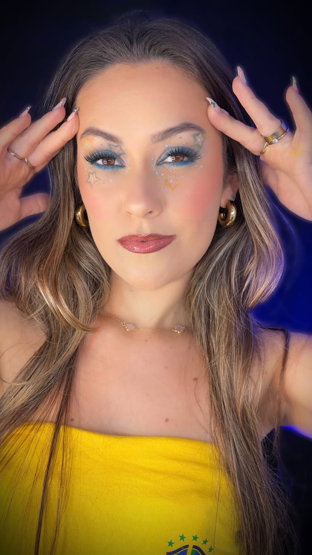 O HEXA VEMMMMM 🇧🇷💚
.
.
.
.
Insp: @lisabarcelox 
.

.
.
.
#maquiagem #ᴇxᴘʟᴏʀᴀʀ #copadomundo #brasil🇧🇷 #fy