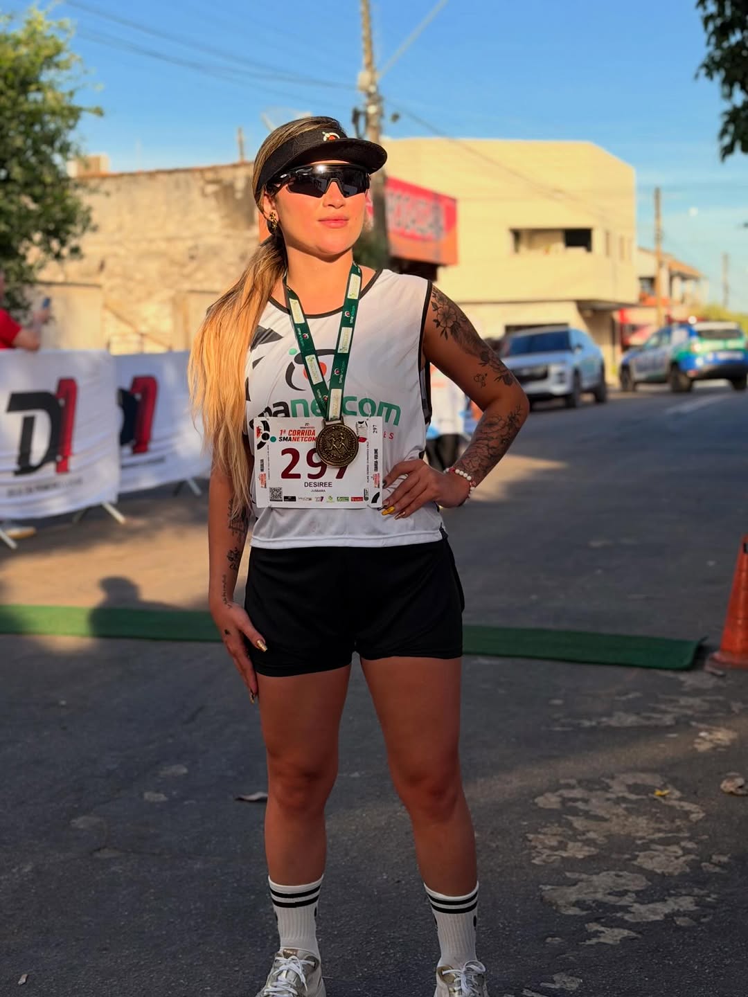Minha primeira corrida 5km em 39min e 11 segundos ✨🌻🤍