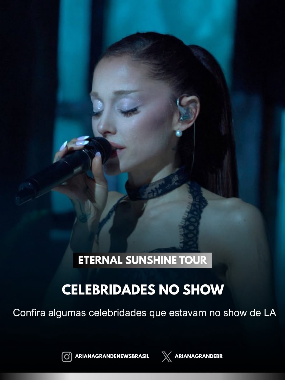 QUERIDAS! Confira algumas princesas que marcaram presença no 4º show da #eternalsunshinetour em LA:

— Kim Kardashian
— Emma Roberts
— Addison Rae
— FLO
— LE SSERAFIM

Palpites de quem vai para o 5º show? 👀