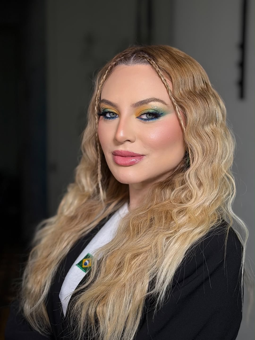 Latina demais pra ser minimalista 💚💛💙

#makecopa #copa2026 #maquiagem #make