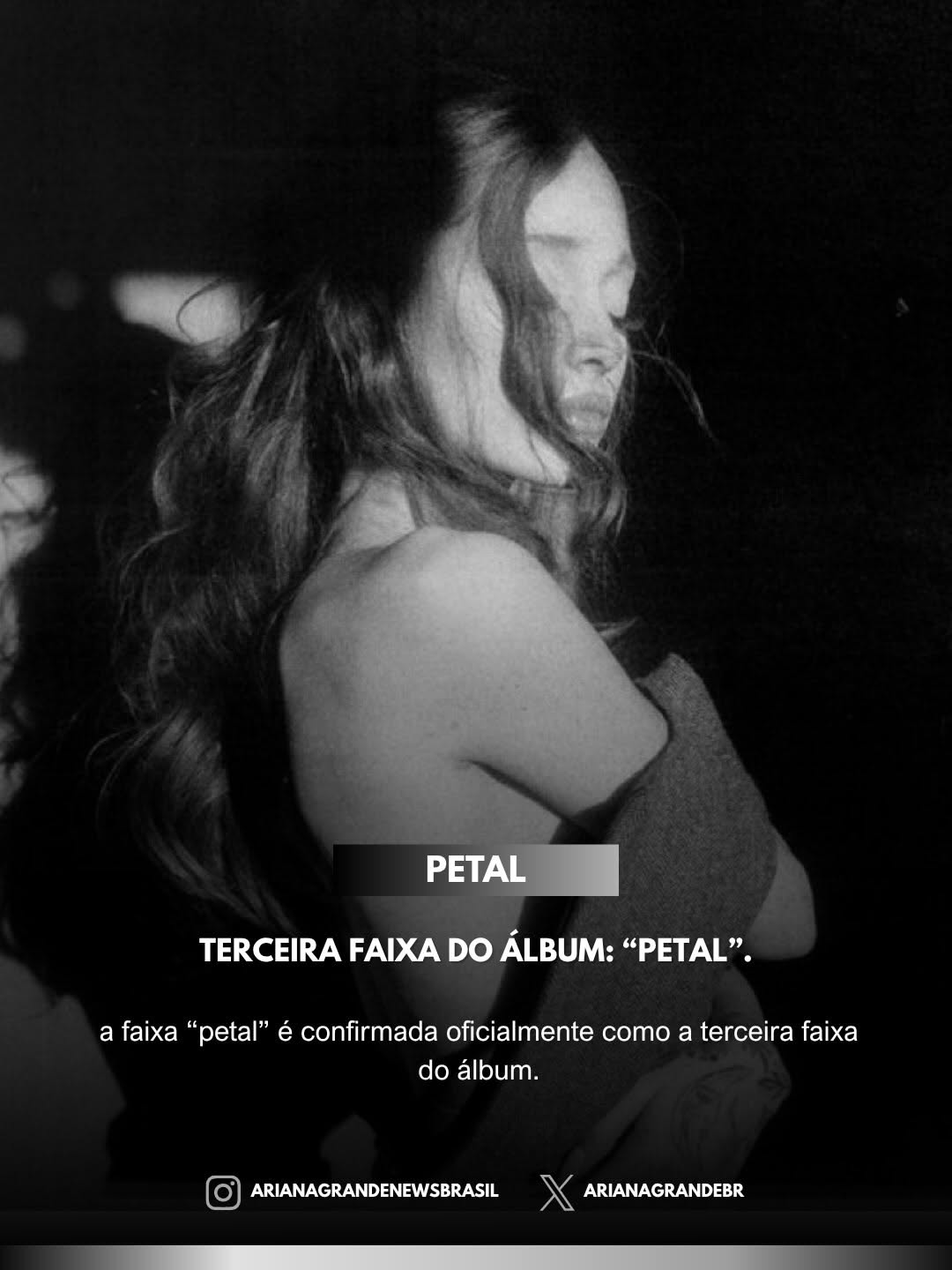 🚨 TRACK 3 DO PETAL: “petal”.
