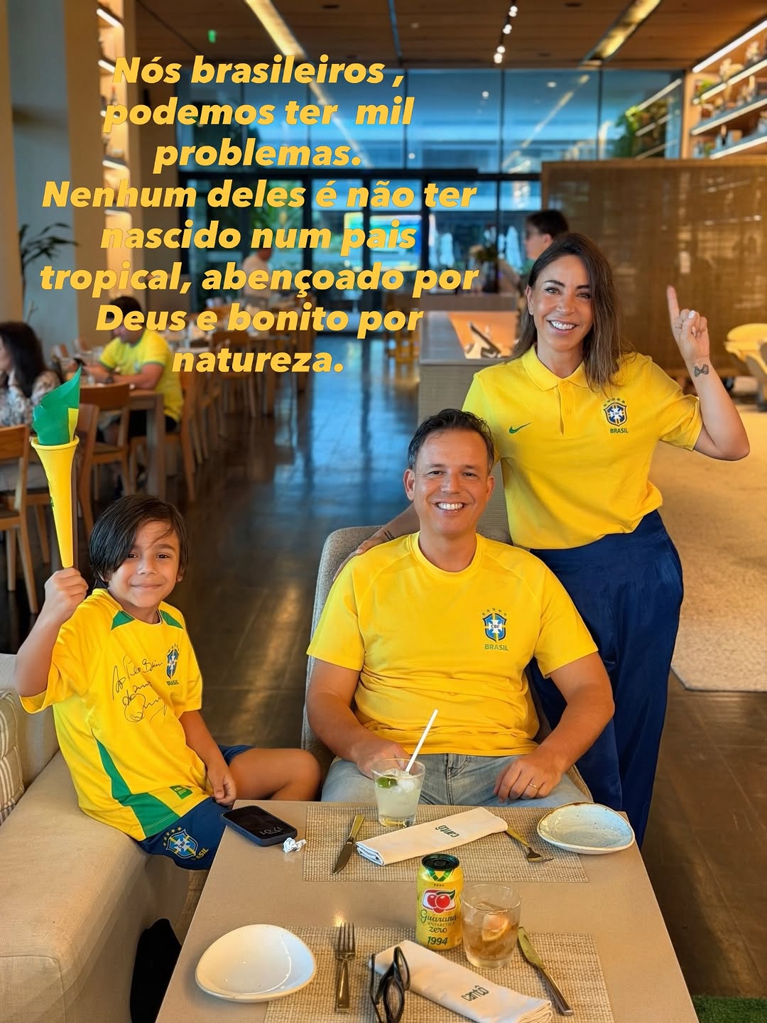 Aqui o sangue é verde e amarelooooo !!! 
Boraaaa 💚💚💚 Brasil 🇧🇷🇧🇷🇧🇷🇧🇷🇧🇷