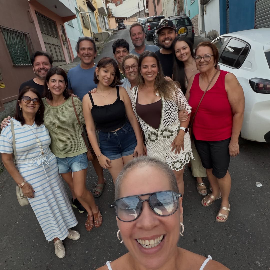 Quando conseguimos estar todos juntos merece registro! Família minha base, meus amores! Faltando Bia e Raul!