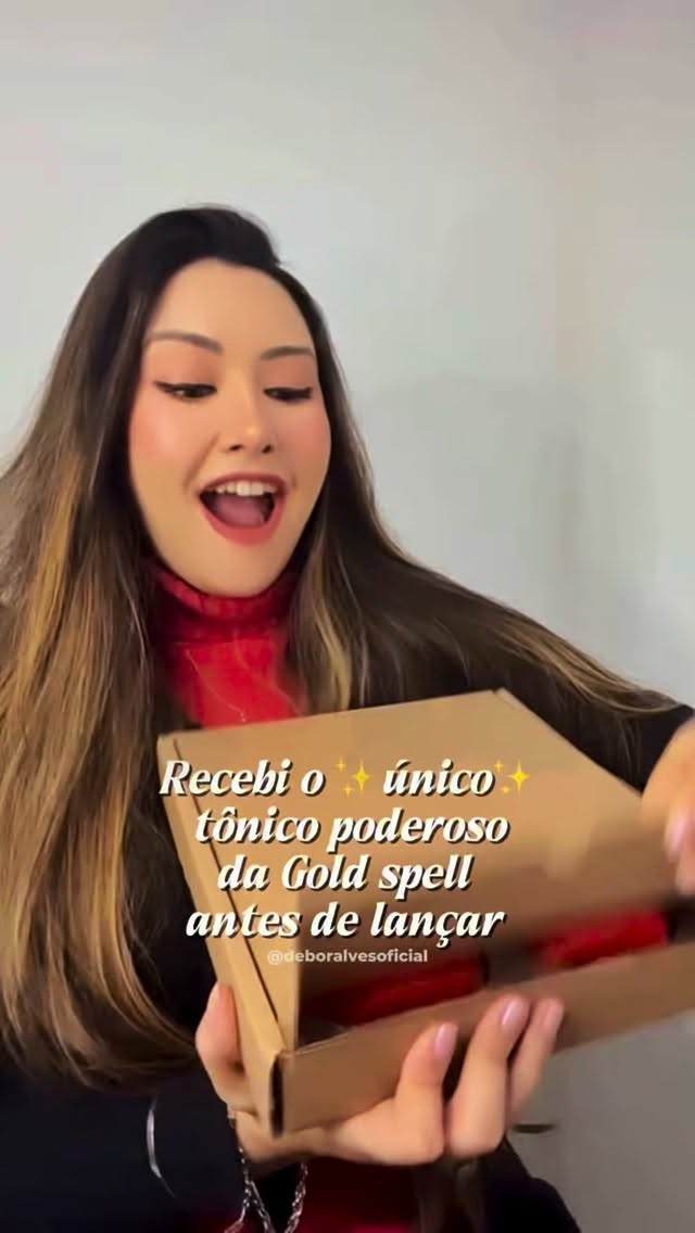 Recebi ✨o único tônico poderoso da Gold spell✨ antes de lançar 😍😍 AAAAA to mt feliz!!!! 

+ de 90% de eficácia (um dos maiores resultados no 🇧🇷) + bico dosador e embalagem que já temos aquela memória afetiva de altos resultados 🤌🏻🤍 

#ounicotonicopoderoso #tonicopoderoso #goldspellcosmeticos #quedadecabelo #quedacapilar