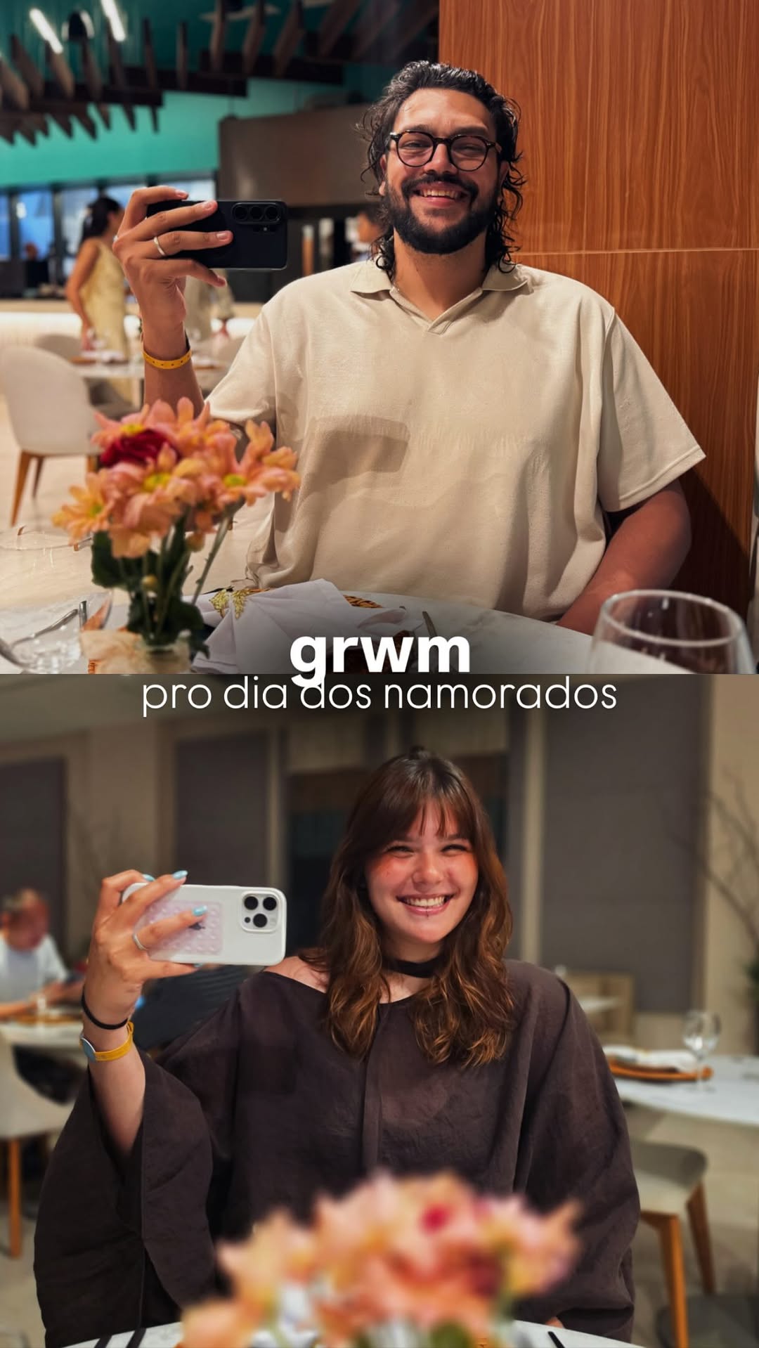 grwm em dose dupla pro dia dos namorados! ♥️✨ 

#casal #relacionamento #grwm