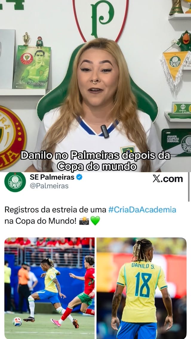 É GALERINHA… PODEMOS COMEMORAR? OU TÁ CEDO? 🤣

Qual a opinião de vocês? Danilo será do Palmeiras?

Jogue com responsabilidade 🔞

#palmeiras #futebol #fut #copadomundo2026
