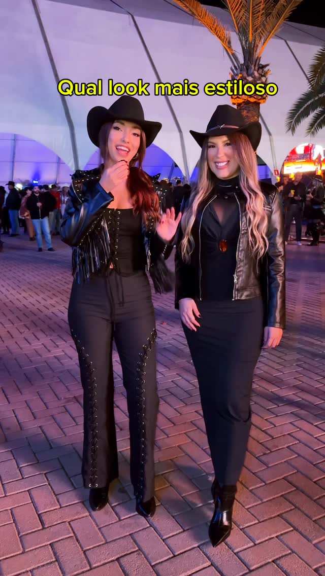 Qual look country mais estiloso? 
Todas lindas 🫶 Me conta aqui, qual você gostou mais?