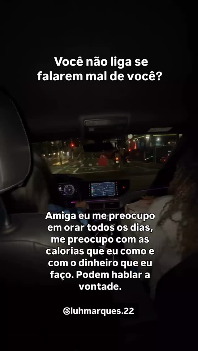 @luhmarques.22 Foi-se o tempo em que eu preocupava, eu vivo em paz hoje em dia ✅️✍️