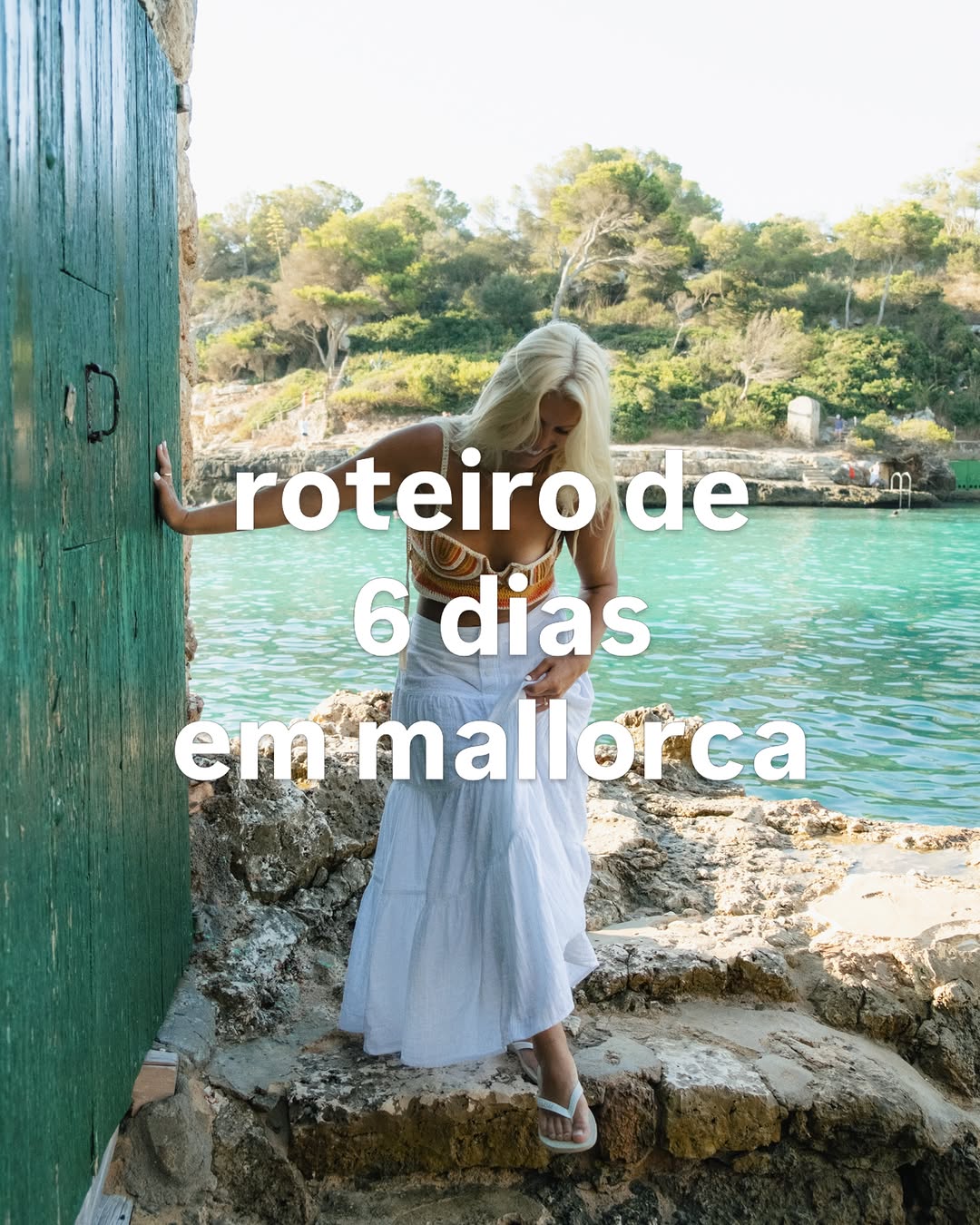 mallorca | espanha 23’

a melhor dica é: chega cedinho nas praias (7:30h 8:00) pra conseguir pegar um lugar bom e aproveitar porque fica lotado e muito quente. nós sempre nos organizávamos pra curtir a praia de manhã e tarde/noite íamos pra algum vilarejo. 

ficamos hospedados no centro da ilha num airbnb muito gostoso mas infelizmente ele não esta mais disponível. :(
