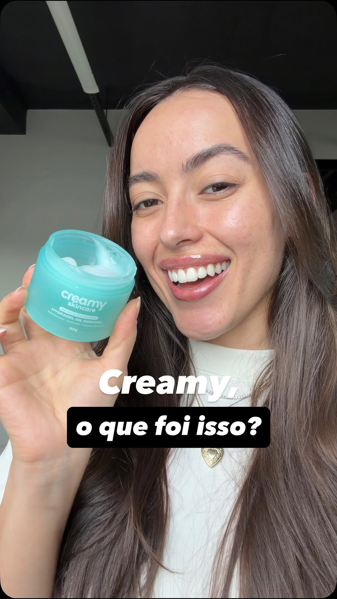 Peles oleosas, atenção ‼️ Esse lançamento da @creamyskincare ficou surreal… essa textura 🩵 
10% 🏷️ GLOWCREAMY
15% 🏷️ PRIMEIRAGLOW