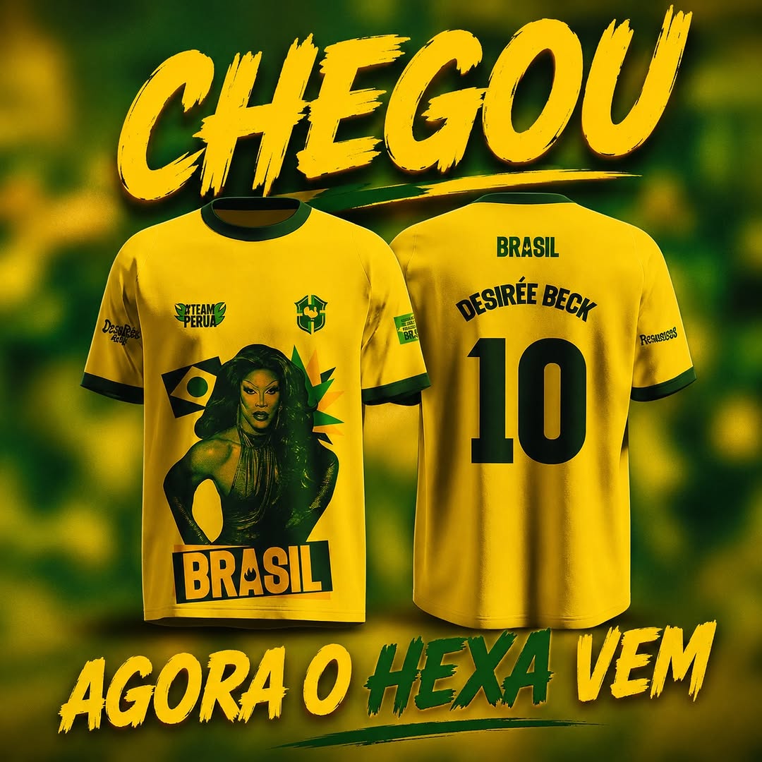 VEIO AI!!!
Agora está disponível online a camisa do Brasil da Perua🦃🦃🦃
O Brasil vai sair do 1x1!!
LINK NA BIO 🦃❤️