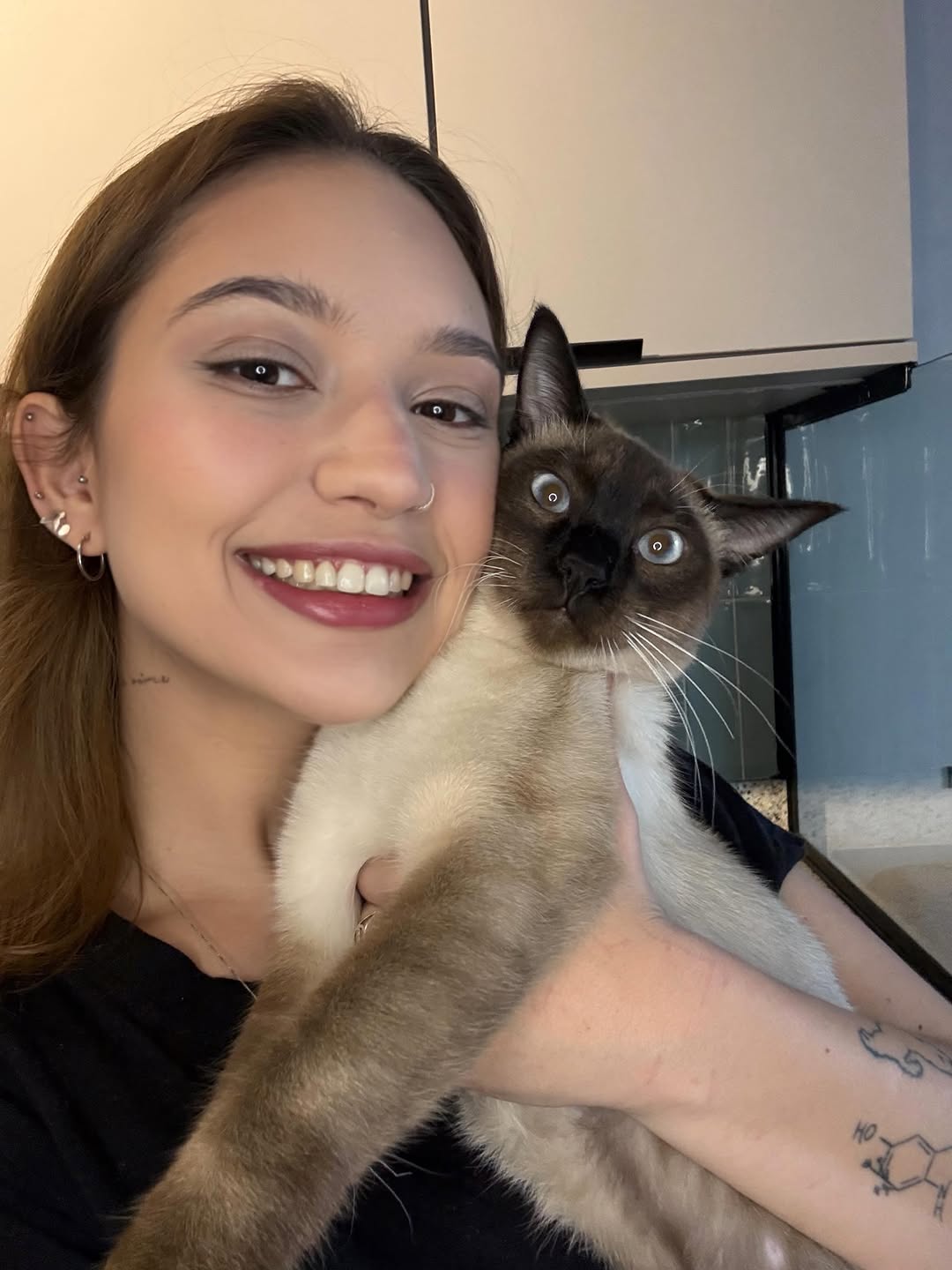 Eu te amo, meu parceiro de todo dia! Meu Fígaro! 💚🙏