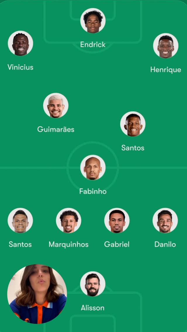 Depois do empate da Seleção em 1 a 1 com o Marrocos, quem vocês escalariam pra enfrentar o Haiti?

Eu colocaria o Danilo como titular na lateral-direita, Fabinho e Danilo no meio, e Luiz Henrique e Endrick no ataque. 

E vocês? ⤵️

#copa2026 #worldcup #brazil