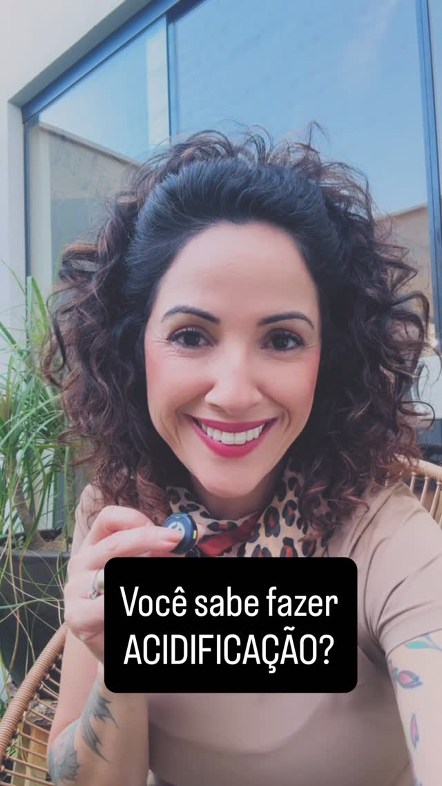 Pra que serve ACIDIFICAÇÃO? Qual forma de usar ? Quantas vezes na semana ? 
Todas essas dúvidas eu respondo no vídeo ! 😌🙏🙌